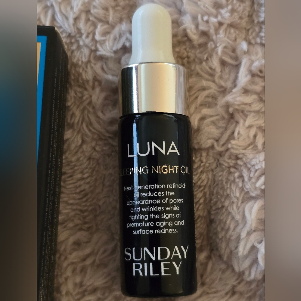 Sunday Riley Luna Sleeping Night Oil 5ml NIB Travel Size - Picture 4 of 5